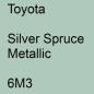 Preview: Toyota, Silver Spruce Metallic, 6M3.